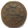 Реверс монеты Деньга 1816 года