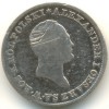 Аверс  монеты 1 злотый 1824 года