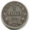 Реверс монеты 1 марка 1892 года