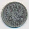 Аверс  монеты 50 пенни 1889 года
