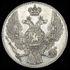 Аверс  монеты 12 рублей 1831 года