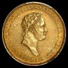 Аверс  монеты 25 злотых 1829 года