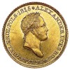 Аверс  монеты 25 злотых 1833 года