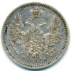 Аверс  монеты 5 копеек 1851 года