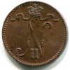 Аверс  монеты 1 пенни 1911 года