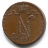 Аверс  монеты 1 пенни 1916 года
