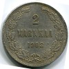Реверс монеты 2 марки 1908 года